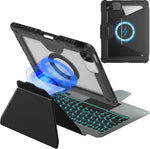 Funda con teclado retroiluminado IPAD AIR 11" Nillkin  CAJA ABIERTA