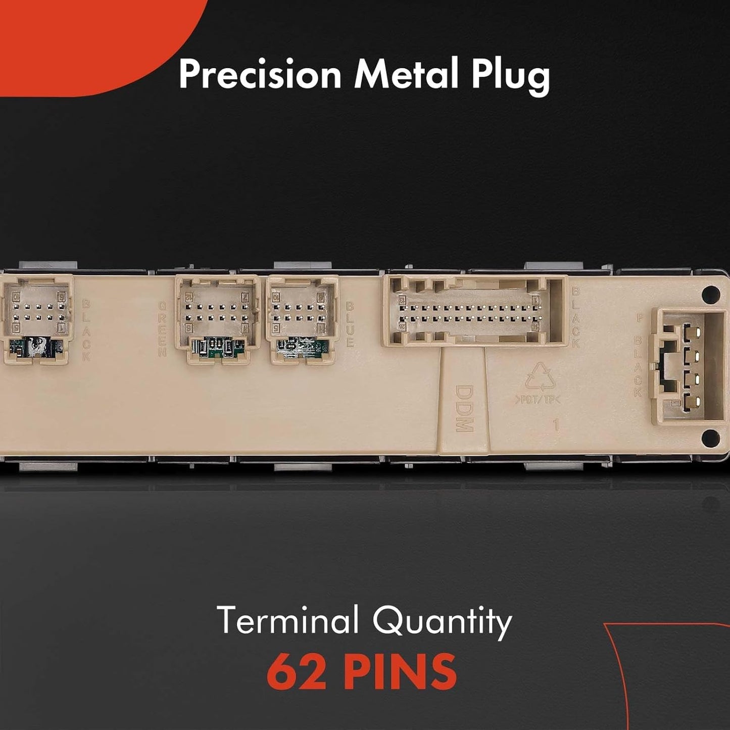 A-Premium, Interruptor de ventana eléctrica, Cadillac 03-07.(USADO)