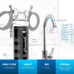 Sistema de filtro de agua, debajo del fregadero Frizzlife, 0,5 mic.