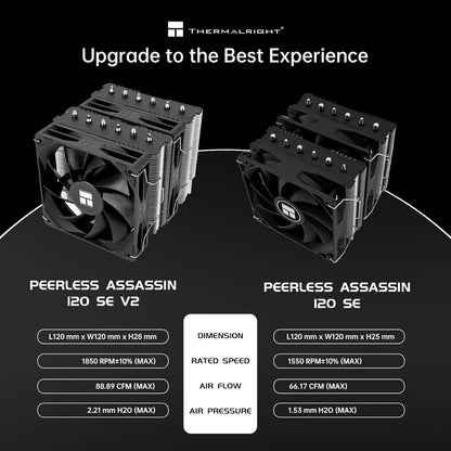 Enfriador Thermalright Peerless Assassin, 120 SE ARGB V2.