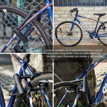 Candado para Bicicleta, Sportneer, Grillete de 17 mm, Con llaves.