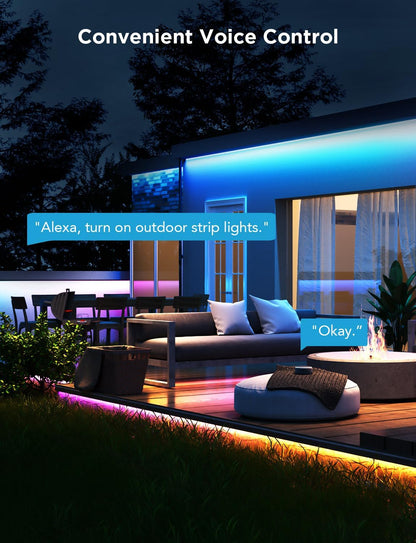 Tira de luces LED para exteriores Govee H70A2 RGBIC (USADA)