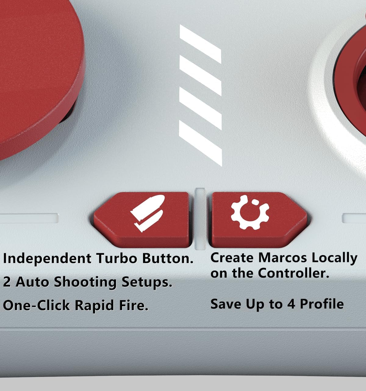 Mando inalámbrico MOBAPAD Hall Effect Drift-Proof para Switch Pro/Lite/OLED