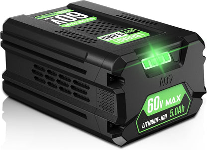 Batería de repuesto de 5.0Ah para Greenworks de 60 V, LB60A03-LB60A02-LB60A00.