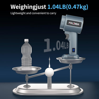 Soplador De Mano Inalámbrico 1800 g y 335 MPH