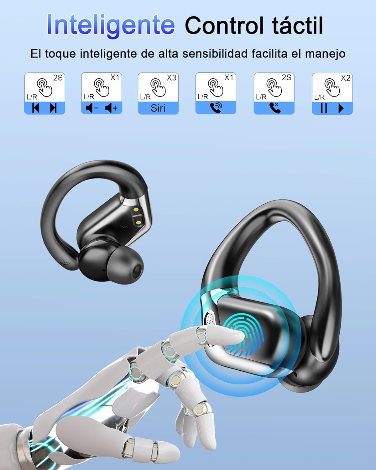Auriculares inalámbricos Bluetooth Chalvh B01