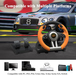Volante y Pedales para videojuegos, PXN V3 Pro, para PC, PS3, etc.