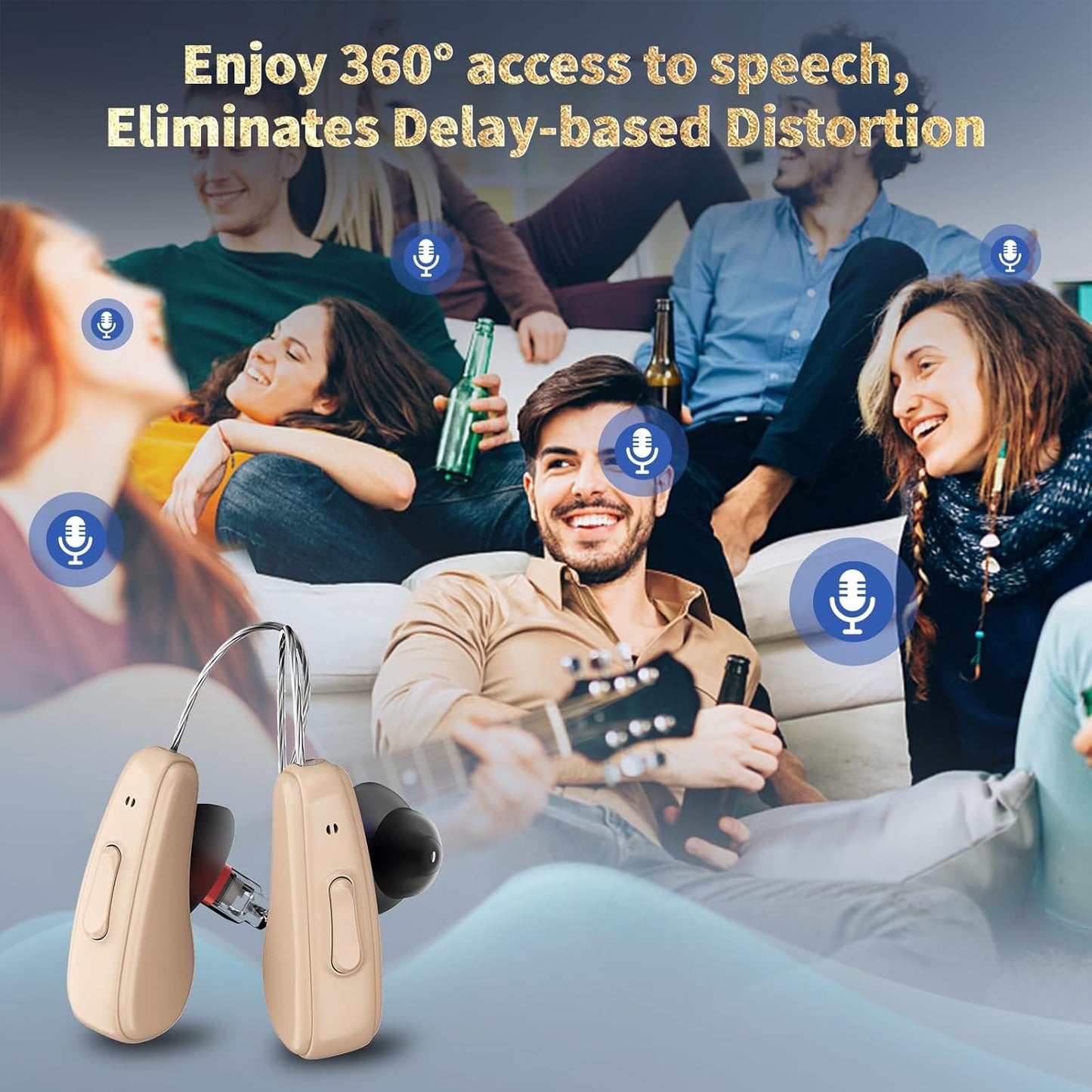 Auxiliares auditivos para personas mayores, AIMSUMY.