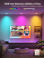 Iluminación empotrable inteligente Govee de 4", H601B luz LED RGBWW