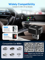 Adaptador inalámbrico CarPlay Plug and Play