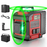Nivel Láser Verde 8 Líneas 2x360° Autonivelante (USADO)