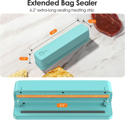 Mini sellador de bolsas recargable, 3 temperaturas ajustables, FEPPO.