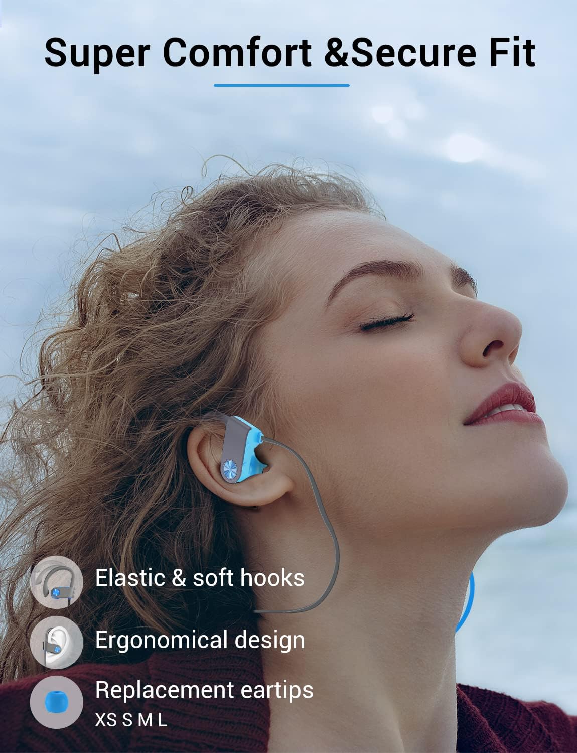 Auriculares Bluetooth Stiive deportivos inalámbricos