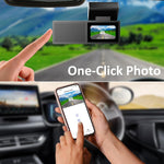 Dashcam, grabación en Bucle, Sensor G, WiFi 2K, Tarjeta SD 64GB.