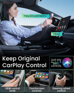 Adaptador inalámbrico CarPlay, SMQMAW, para Apple iPhone iOS.
