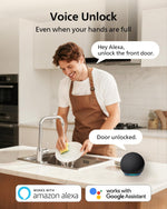 Cerradura Inteligente Philips Serie 4000 WiFi Pantalla Táctil (CAJA DAÑADA)
