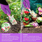 Kit Jardinería Floral Con Guantes Y Organizador, Juego de 83 PZA