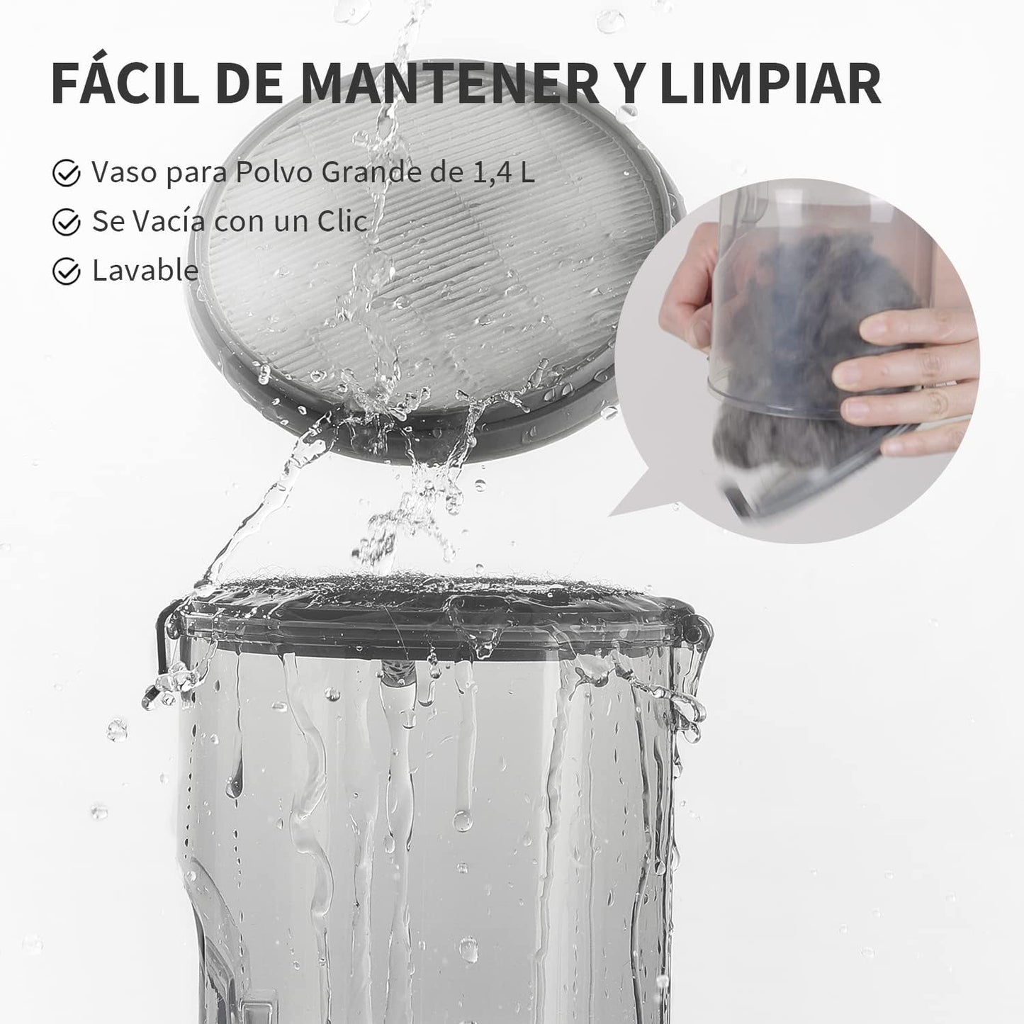 Cortapelos para mascotas con aspiradora, 5 en 1, PETKIT.