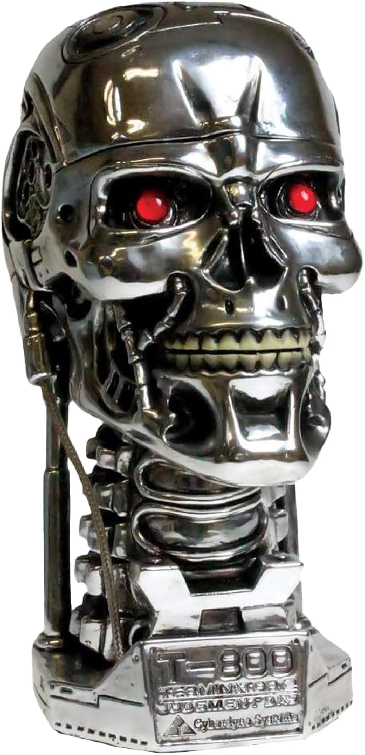 Nemesis Now Terminator - Estatua con  Compartimiento Secreto.
