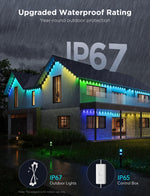 Luces para exterior Govee Pro H706, 200ft, impermeables (USADO)