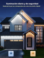 Luces para exterior Govee Pro H706, 200ft, impermeables (USADO)