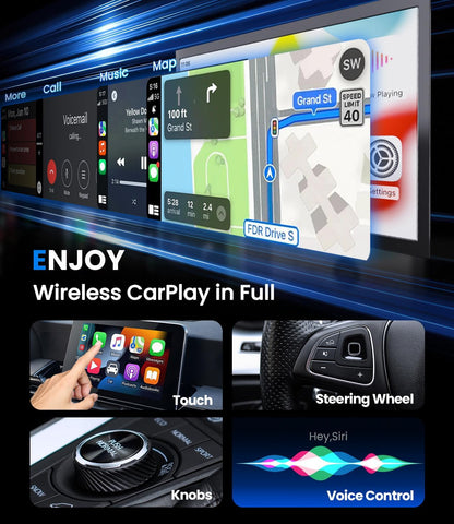 Adaptador inalámbrico Teeran CarPlay 2025 para Iphone
