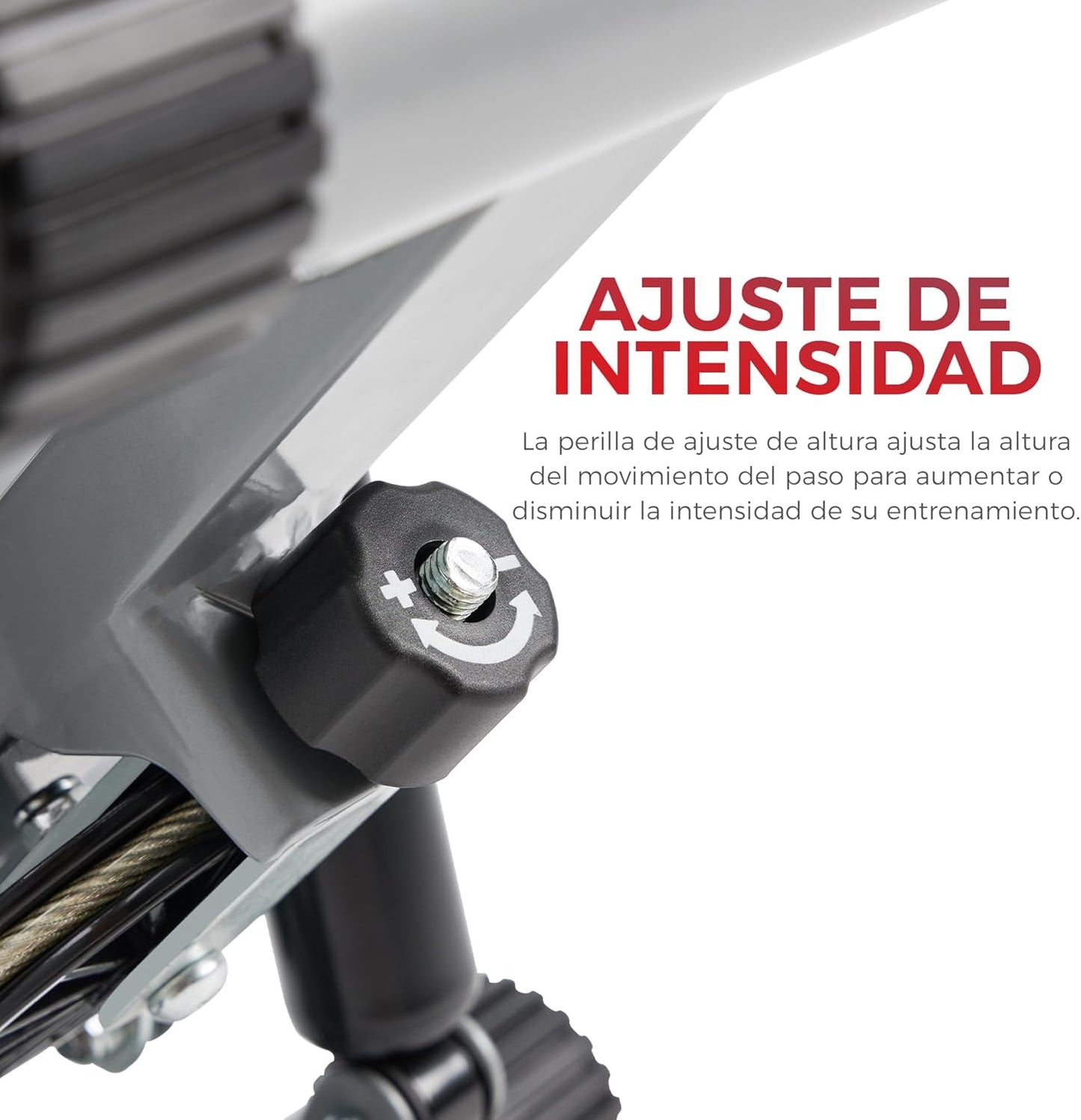 Mini Stepper Escaladora y Bandas de Resistencia. Sunny Health & Fitness