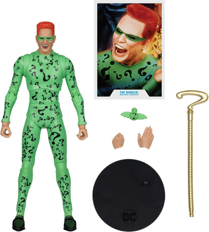 Figura McFarlane DC Multiverse The Riddler Batman (CAJA ABIERTA)