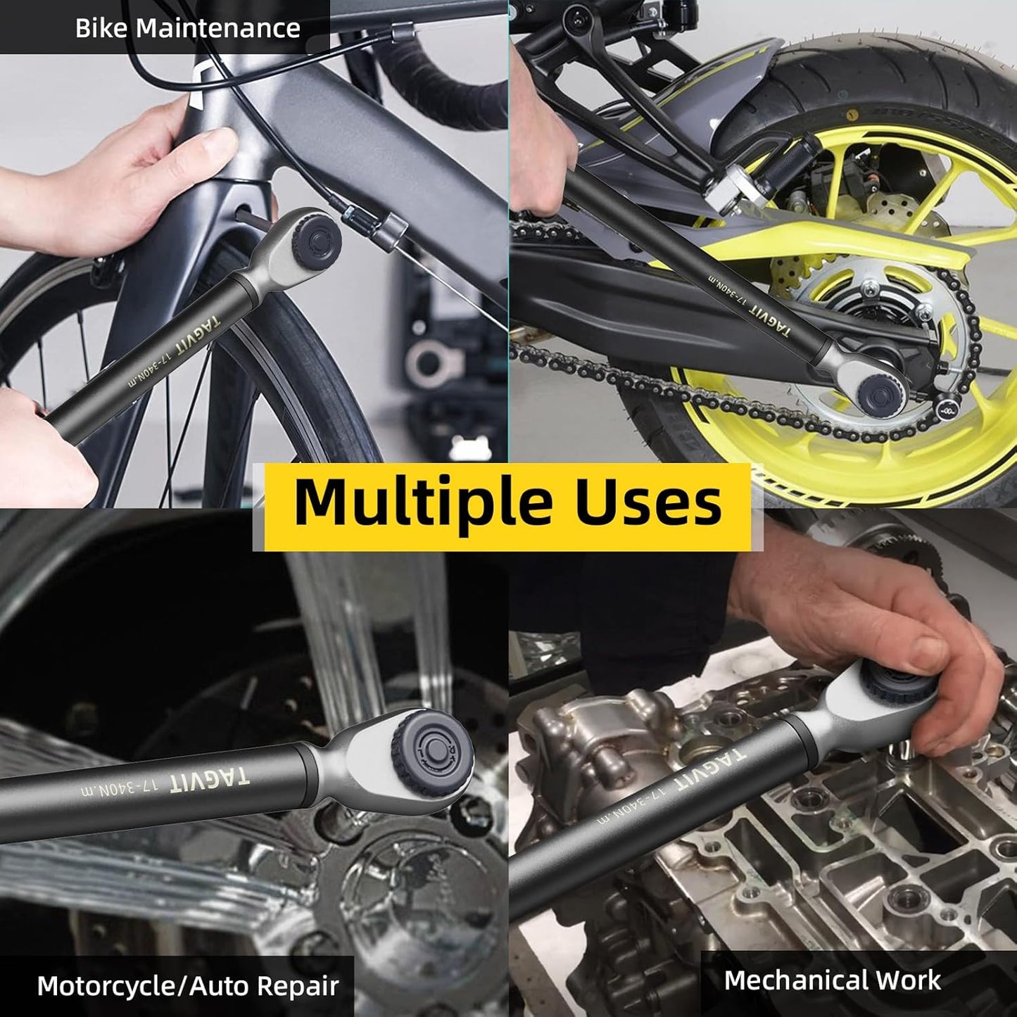 Llave dinamométrica digital de 1/2 pulgadas, Torquimetro.