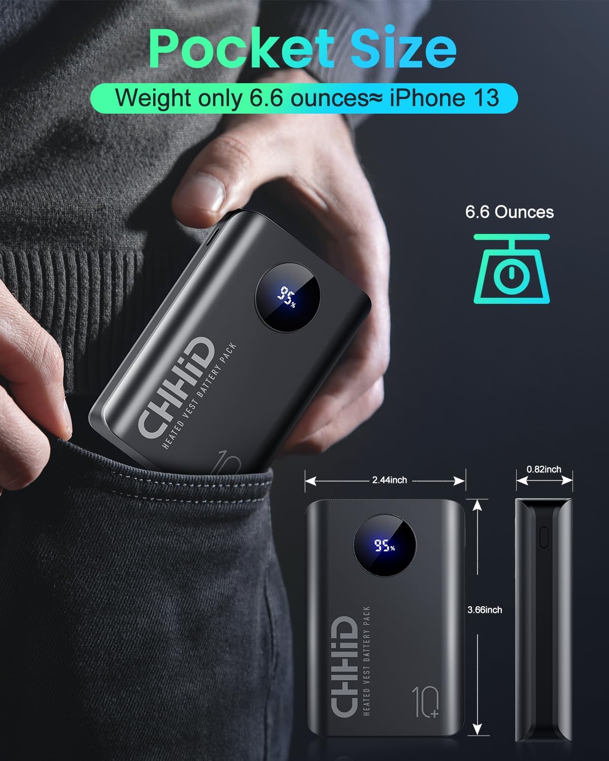 Powerbank para chaleco calefaccionado (USADO)