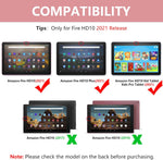Funda con teclado para Kindle Fire HD10 y Fire HD10 Plus 11ª gen