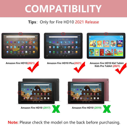 Funda con teclado para Kindle Fire HD10 y Fire HD10 Plus 11ª gen