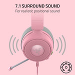Auriculares para juegos con cable Razer Kraken Kitty V3 X, PS-SWITCH