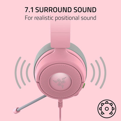 Auriculares para juegos con cable Razer Kraken Kitty V3 X, PS-SWITCH