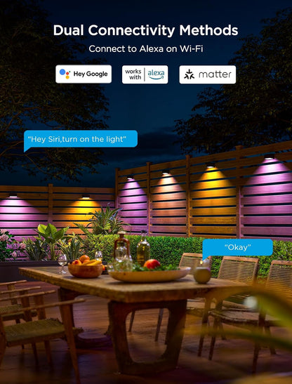 Luces de Cerca Govee H6078, Multicolor con Control Inteligente, IP65