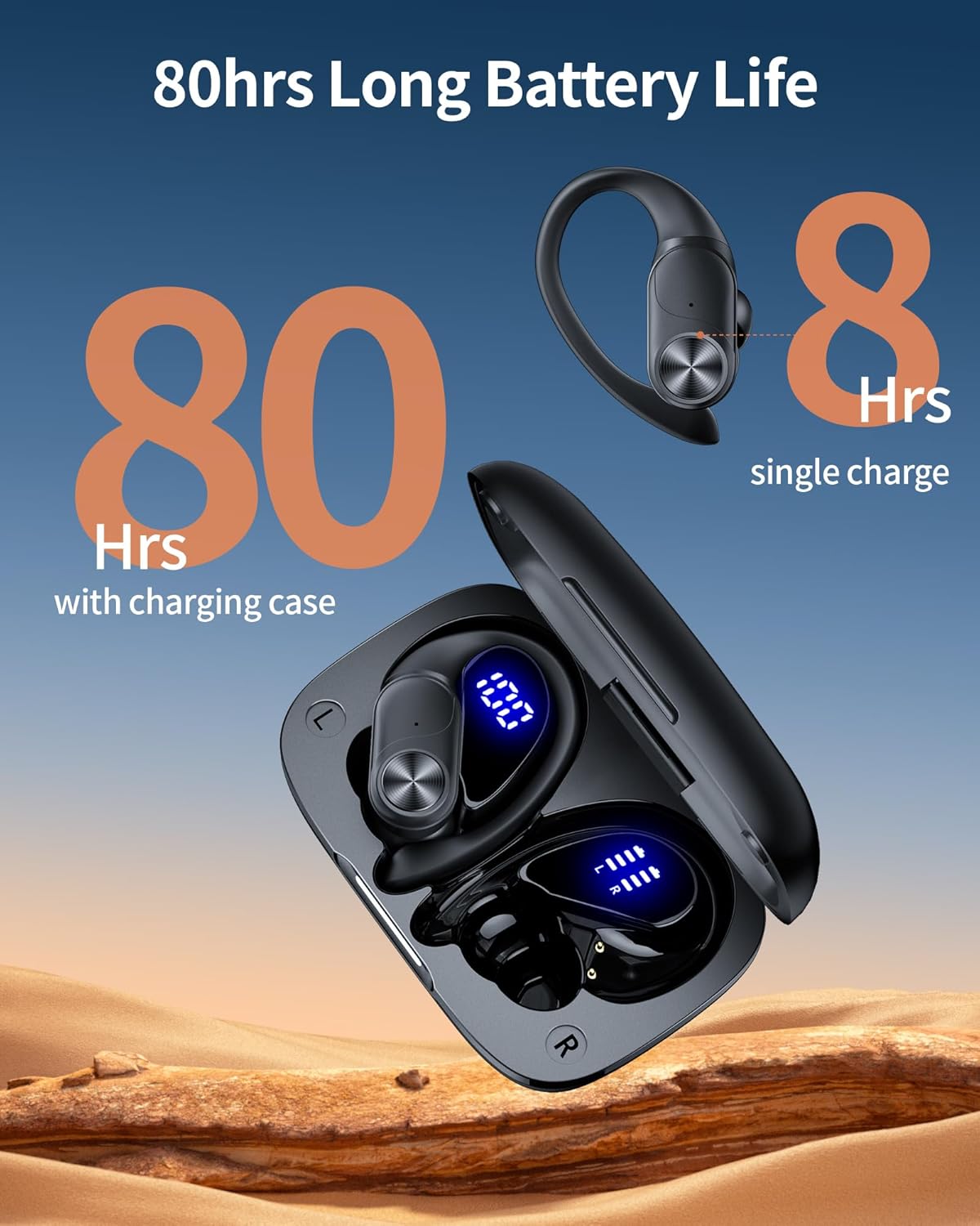 Auriculares Bluetooth inalámbricos POCBUDS t60 (USADO)