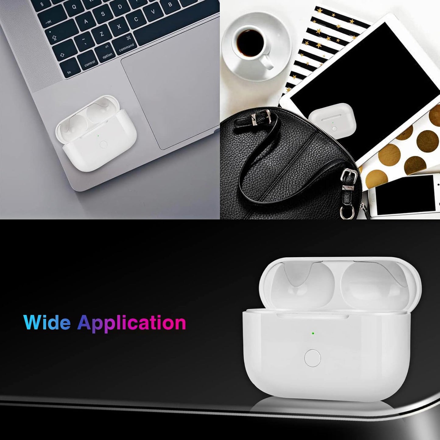Estuche de carga compatible AirPod Pro de 1.ª gen