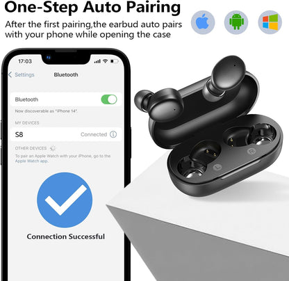 Auriculares Inalámbricos Bluetooth 5.3 Ligeros Deportivos