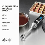 Licuadora de inmersión Waring Commercial Quik Stix de uso comercial usada — vista 3