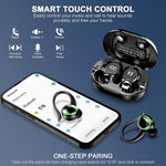Kuizil Auriculares inalámbricos Bluetooth 5.4 con ganchos