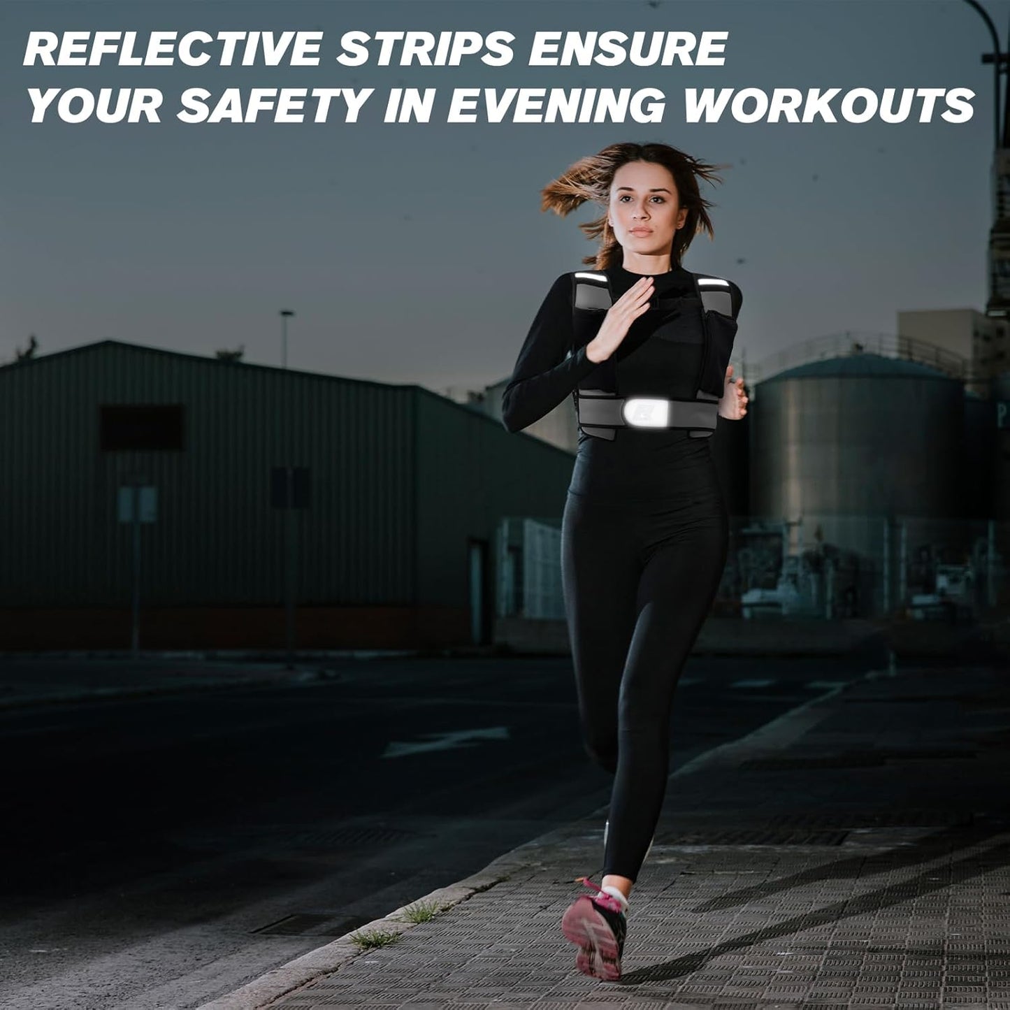 RitFit Chaleco con peso de 5 Kg con correas ajustables