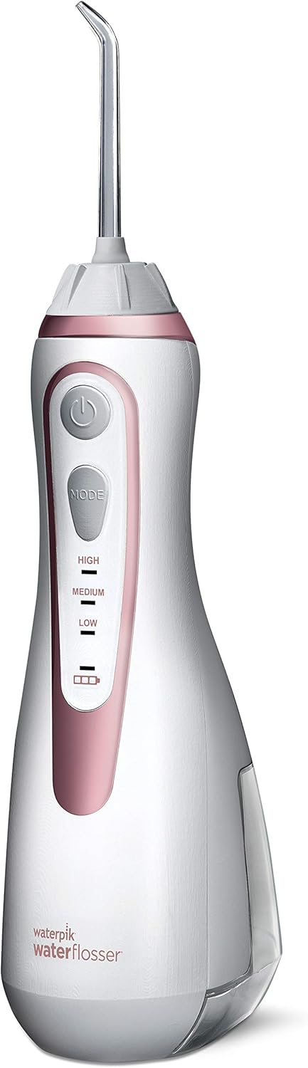 Waterpik Irrigador bucal portátil recargable con hilo dental inalámbrico