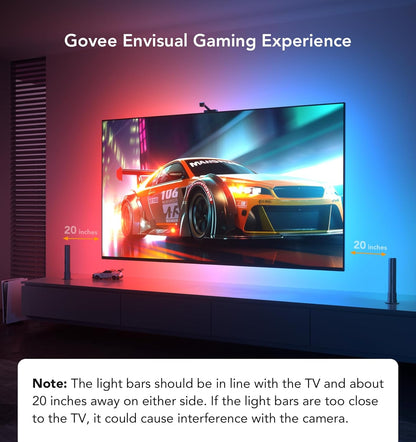 Tira LED Govee con Cámara Smart, DreamView T1 Pro para TV (USADO)