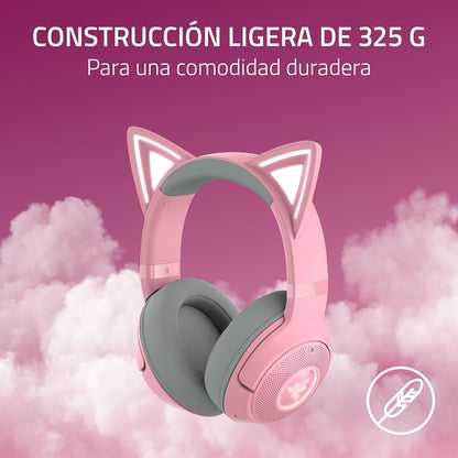 Auriculares Inalámbricos Razer Kraken BT Kitty, Cancelación De Ruido.