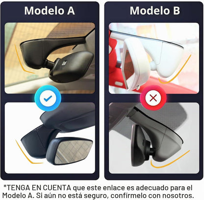 Cámara de tablero frontal 4K y trasera 1080P, Kbsynt G-Sensor