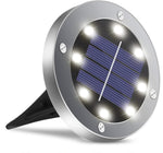 19 Luces Solares Para Exteriores Impermeables Blanco Frio (USADO)