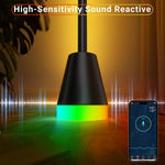 Lámpara de pie inteligente RGB de esquina con control remoto