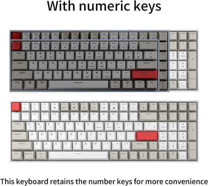 Teclado Newmen GM1000 Mecánico Inalámbrico BT