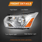 Faro delantero compatible con 2015-2023  Ford TRANSIT Derecho