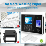 HapAttend Paquete de reloj de tiempo con 5 tarjetas RFID. USADO